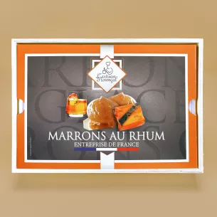 Box of 8 marrons glacés...