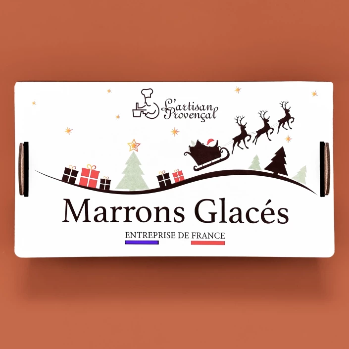 Marrons glacés artisanaux Noël - Livraison Chocolats Noël