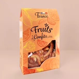 Fruits confits pour chocolat